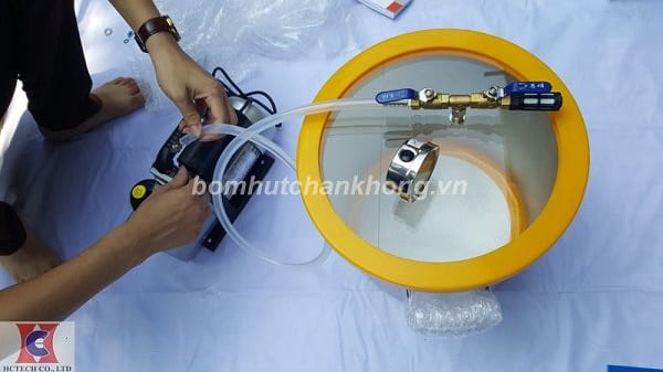 Noi hut chan khong xu ly bot khi