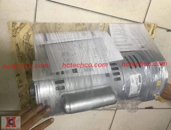 Bơm hút chân không Gast đóng gói cẩn thận để bàn giao