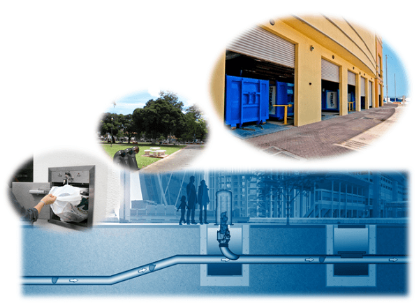 Khám phá ứng dụng bơm hút chân không trong hệ thống thu gom rác thải