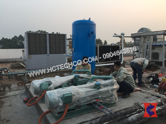 Dự án lắp đặt hệ thống bơm chân không vòng nước sản xuất tai nghe tại nhà máy ESTEC Phú Thọ