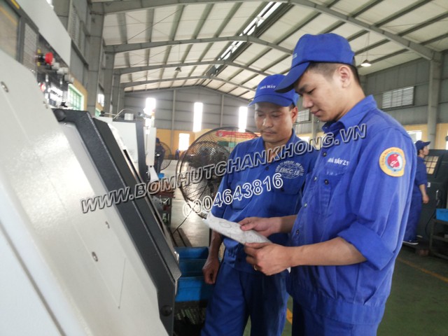 Dự án bàn giao bơm hút chân không WonChang cho nhà máy Z115