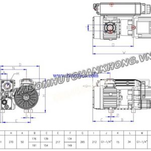 bom hut chan khong wonchang wovp 0060