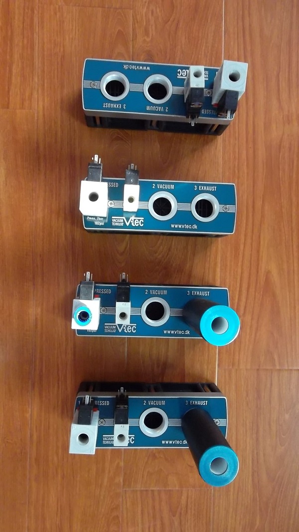 Van chân không dùng khí nén Vmeca Model VTM100