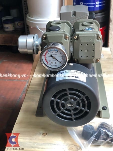 Công suất của bơm hút chân không khô Wonchang WVS-5H của HCTECH