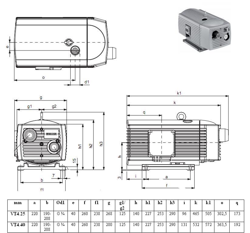 bom hut chan khong khong dau becker vt4 .40