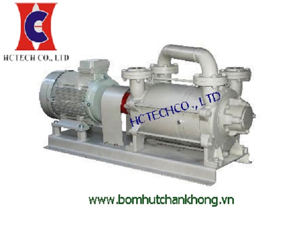Bơm hút chân không vòng nước 2 cấp
