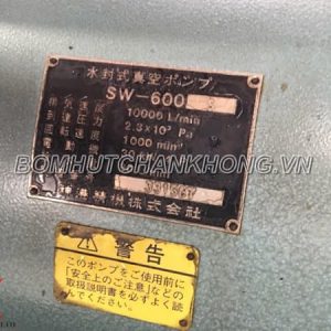 bom hut chan khong vong nuoc cap cu 2 Shinko Seiki 30kW