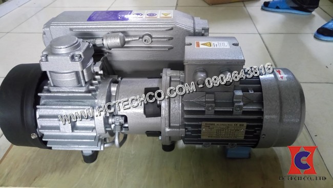 Dự án bàn giao bơm chân không vòng dầu WonChang 0120F cho máy CNC cho Công ty Minh Tiến