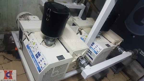 Cách sửa bơm hút chân không vòng dầu xả ra khói và cách khắc phục