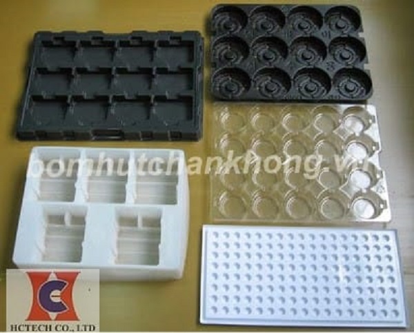 Bơm chân không trong hút định hình, tạo khuôn mẫu