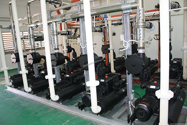 Hình ảnh hệ thống bơm hút chân không