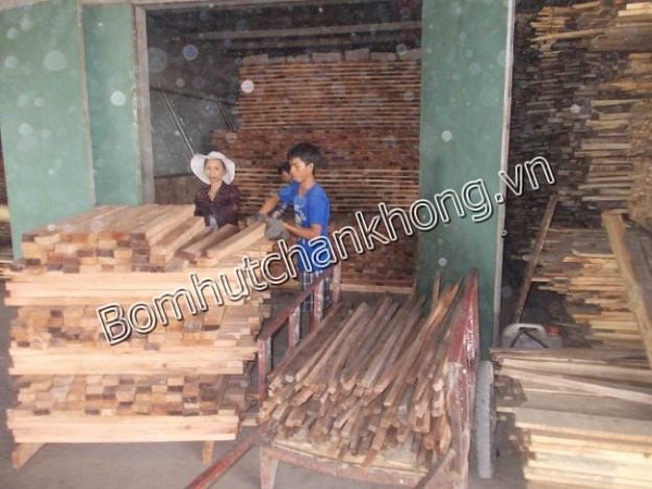 Việc ùng bơm hút chân không Vacco trong sấy khô gỗ đang hạn chế ở Việt Nam