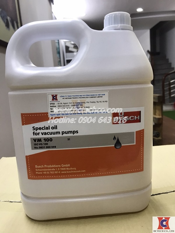 dau bom hut chan khong busch vm100