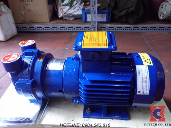 Bơm hút chân không vòng nước đầu liền