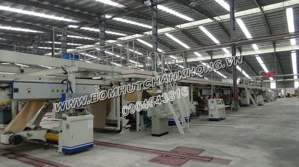 Sửa chữa bơm chân không vòng dầu Rietschle cho nhà máy Bao bì Việt Hưng