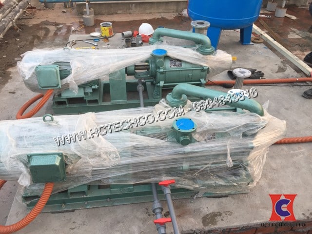 du an lap dat he thong bom chan khong vong nuoc tai nha may estec phu tho