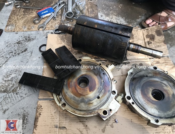 Hướng dẫn sửa chữa các lỗi bơm chân không vòng dầu bị hỏng phổ biến hiện nay
