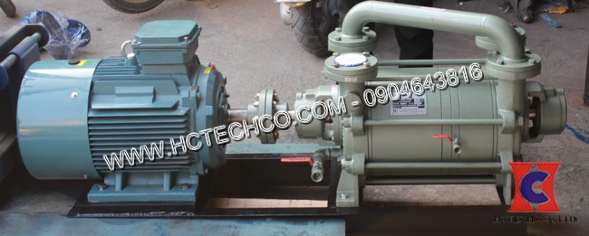 Báo giá bơm hút chân không vòng nước 2 cấp tại HCTECH giá rẻ