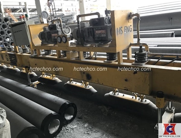 HCTECH khảo sát dự án lắp đặt hệ thống bơm hút chân không trong vận chuyển cọc bê tông ly tâm của Tập đoàn Amaccao