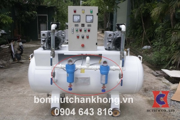 Hệ thống bơm hút chân không y tế