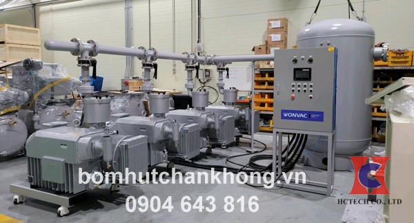Hệ thống máy bơm chân không Wonchang