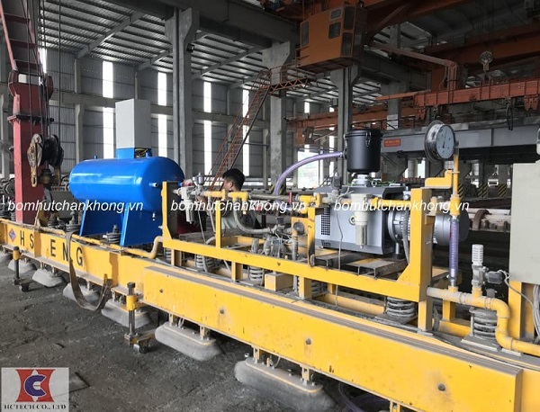 Hỗ trợ lắp đặt hệ thống bơm hút chân không cho nhà máy Amaccao 