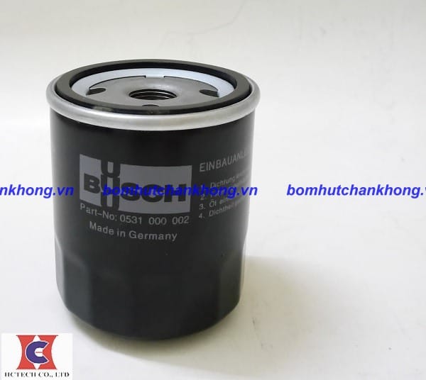 Lọc dầu Busch 0532 000 002 chắc chắn, chịu nhiệt tốt