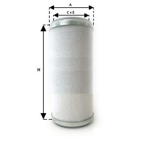 Lọc tách dầu Becker 96541200000