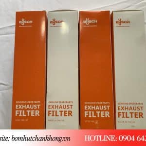 Vỏ hộp lọc tách dầu Busch màu trắng cam