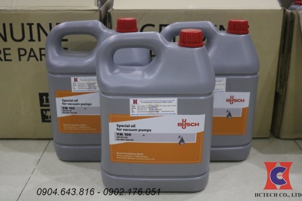 Dầu chân không Busch VM100 can đen mới