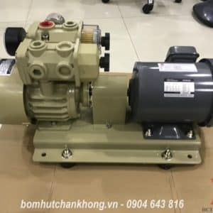 Động cơ và buồng bơm kết nối với nhau bằng khớp nối