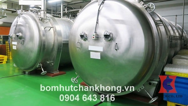Hệ thống máy sấy chân không cho năng suất sấy cao