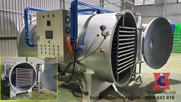 Máy sấy chân không trong công nghiệp