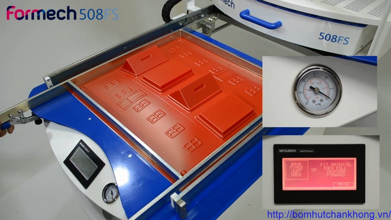 Công nghệ chân không trong ứng dụng sản xuất các khuôn mica