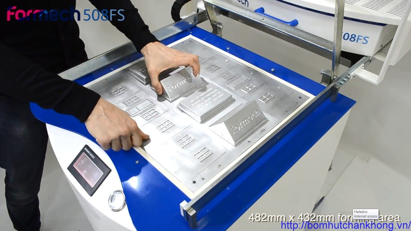 su dung cong nghe chan khong trong ung dung san xuat cac khuan mica