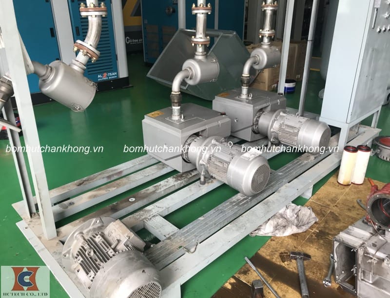 Hoàn thành dự án sửa chữa bảo dưỡng hệ thống bơm chân không Becker cho nhà máy Camsys