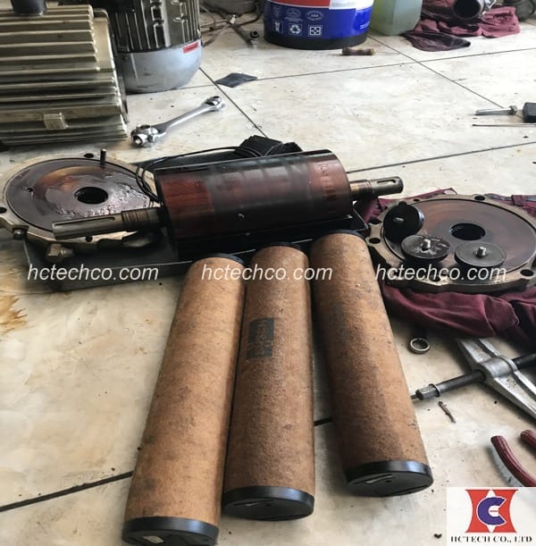 Du an bao dương sua chua bom hut chan khong Riestchle Model VC303