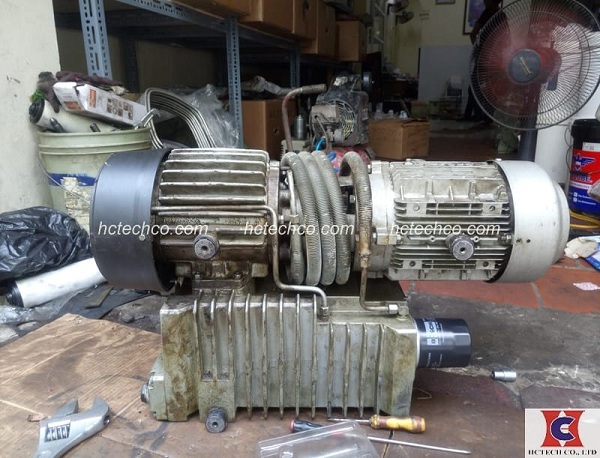 sua bom hut chan khong vong dau busch