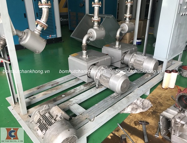 Sua chua bom chan khong vong dau