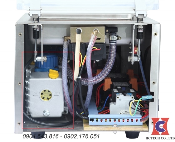 Cách thay dầu máy hút chân không đóng gói
