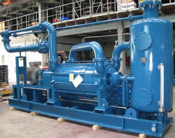 Bơm chân không sử dụng trong sản xuất hợp kim nhôm