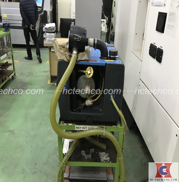 he thong bom hut chan khong trong hut phu pham san xuat