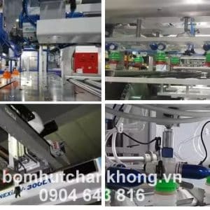 Ứng dụng của bơm chân không khí nén VMECA