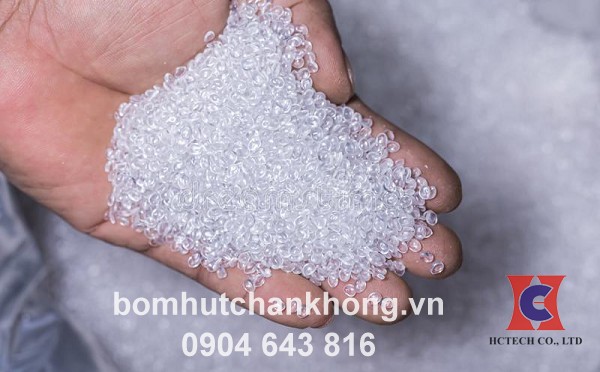 Vận chuyển hạt nhựa bằng chân không với năng suất lớn