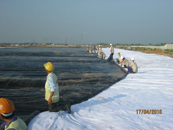 Chân không giúp kết cấu nền đất trở nên chắc chắn hơn