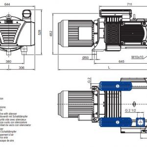 bom hut chan khong kho becker vtlf 2250