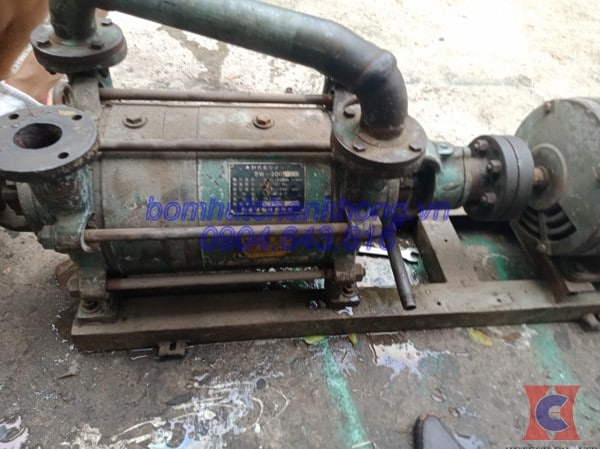 Hướng dẫn sửa bơm chân không vòng nước bị tụt áp