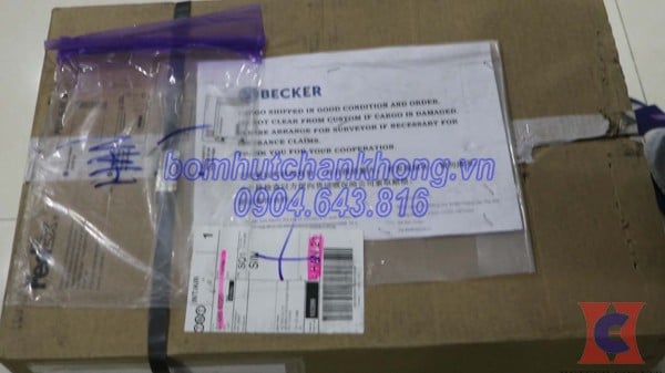 kien bom chan khong becker vt4 40 voi cac giay to