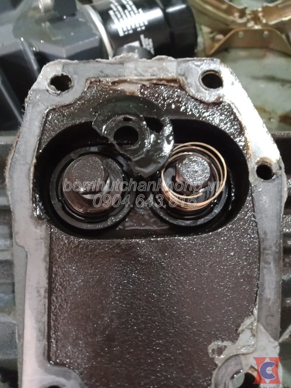 sua bom chan khong vong dau busch ra100 cho cong ty meiko kcn thach that