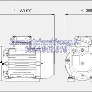 ban ve kich thuoc bom hut chan khong vong nuoc lx 0030b